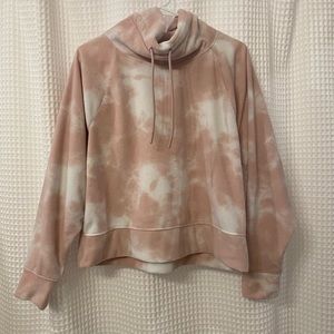 Old navy cropped sweater tie dye